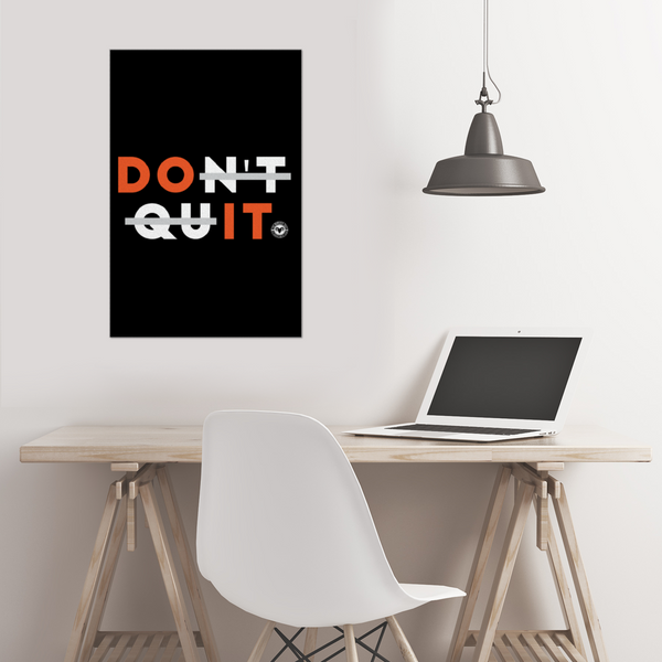 Don't Quit (Do It) Poster